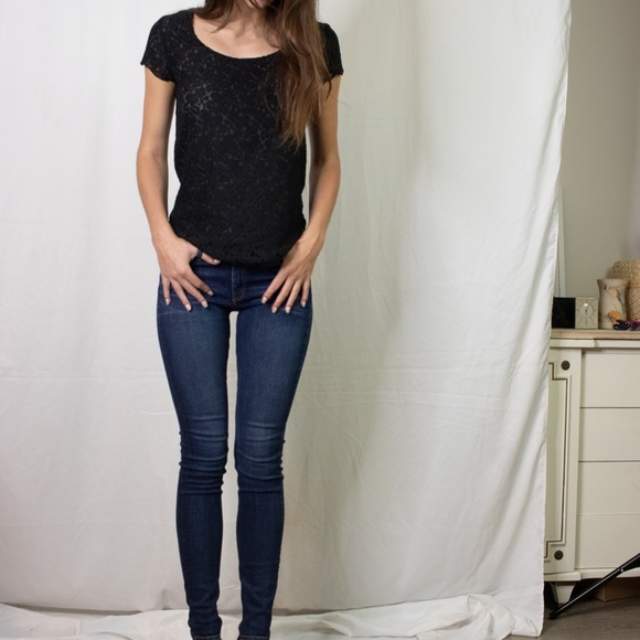 Rag & Bone Jean Blue Dorset Skinny Jeans - Picture 2 of 10